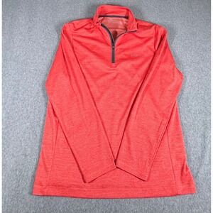 Vineyard Vines Pullover Mens L Pink Newport OTG Sankaty Quarter Zip Performance